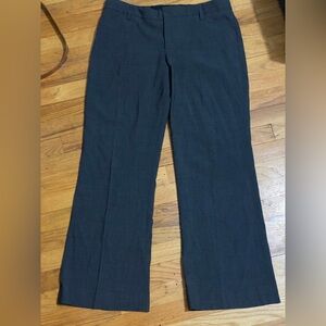 Nine west straight cut mid rise pants